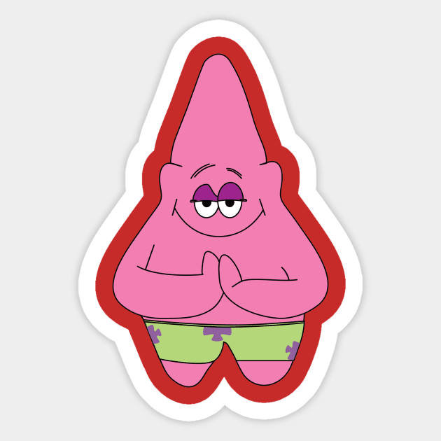 patrick Sticker by Masewok